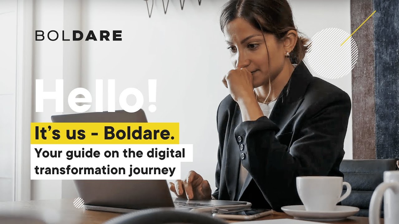 Hello! It's us - Boldare. Your guide on the digital transformation journey