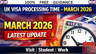 Famous UK Visa Processing Time March 2026 Update | Visit, Student & Work Visa Delays Profile