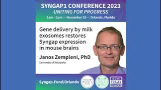 Gene delivery by milk exosomes expression in mouse brains - Janos Zempleni, PhD.