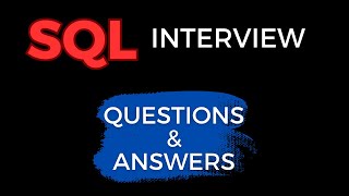 SQL Concepts, Interview Questions and Answers