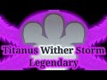Minecraft Titanus Wither Storm Legendary Speed Paint
