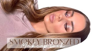 SMOKEY BRONZED MAKEUP LOOK | Jessica Lily