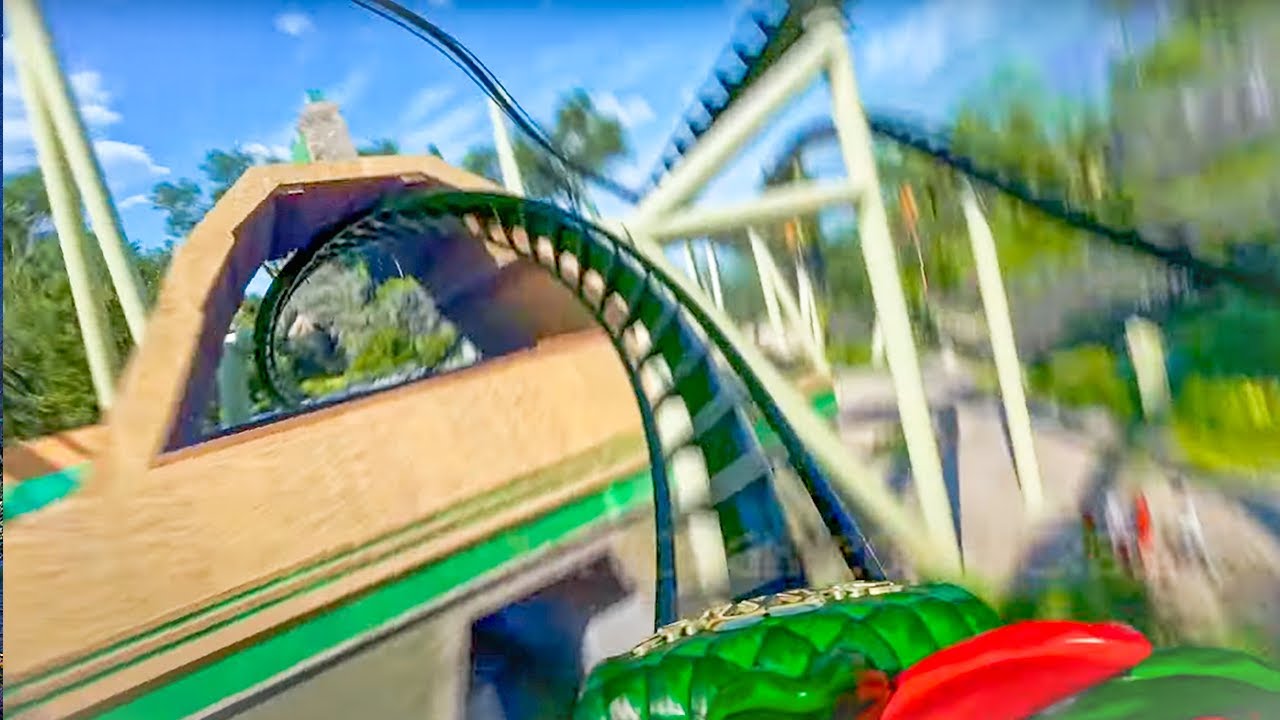 New VIDANTAWORLD BON “Tecuani Beast” Vekoma Multi-Launch - YouTube