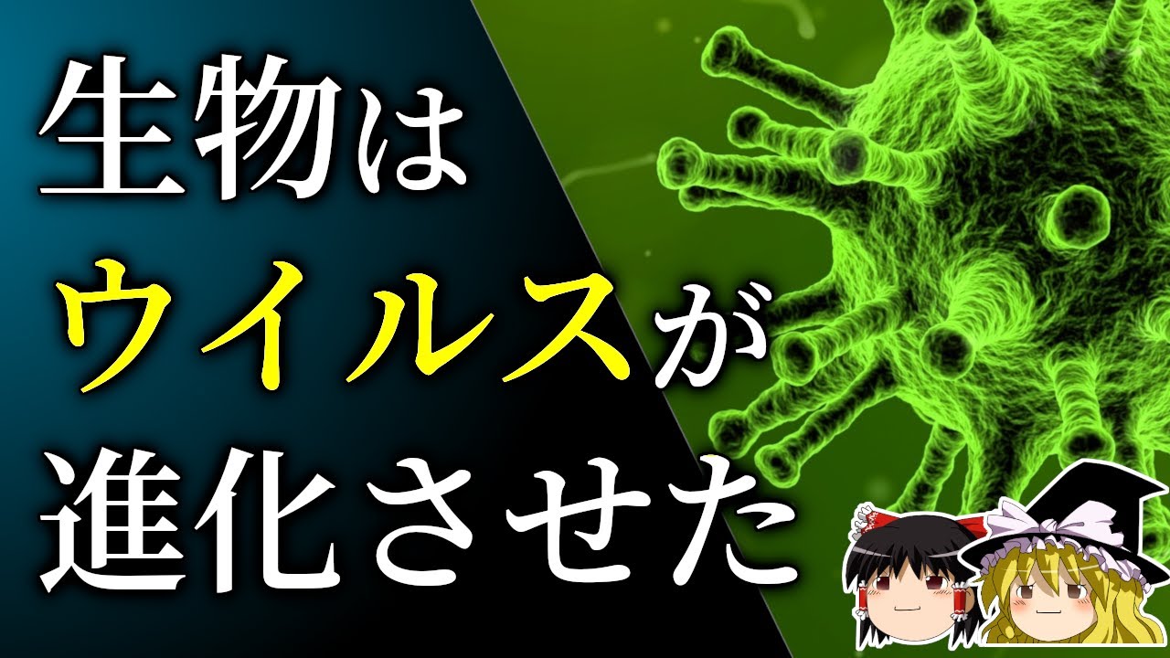 ウイルスがもたらした、生物の根源的進化とは？【ゆっくり科学】