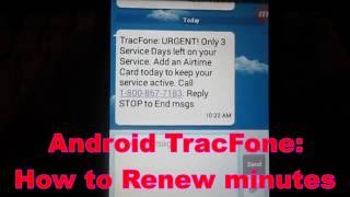 Android TracFone : How to renew airtime screenshot 2