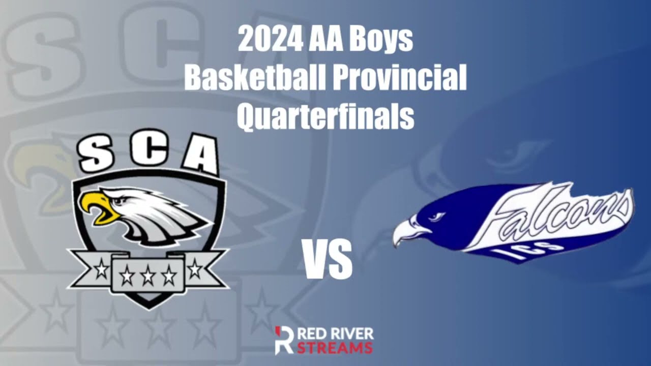 Springs Eagles vs Immanuel Christian Falcons   2024 AA Varsity Basketball Provincials   Russell, MB