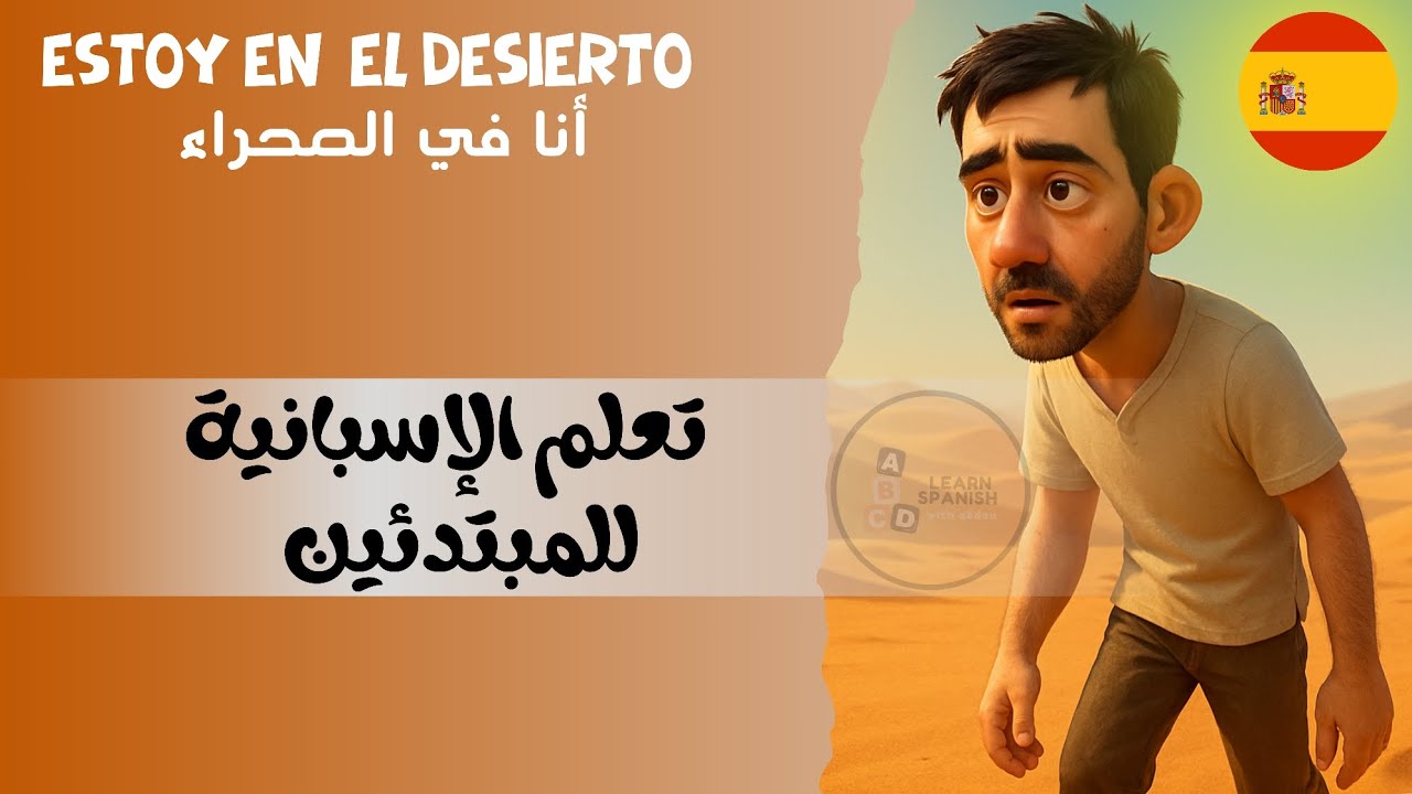 قصة بسيطة لتعلم الإسبانية 🇪🇸 مترجمة للعربية.