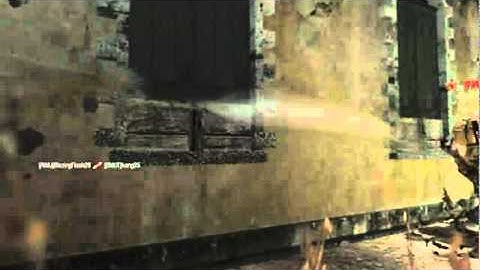 Black Ops: 360 Tomahawk Double Bank Shot Off Dead Body