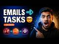 I Turned Every Email Into a Task Automatically Using AI (No Coding)