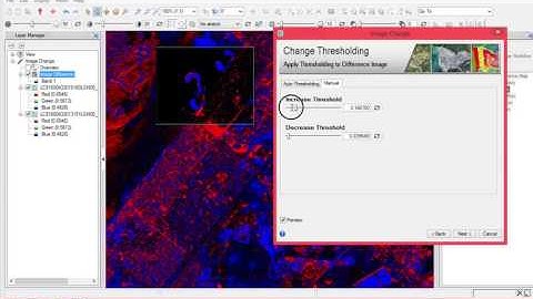Change Detection Image Algebra