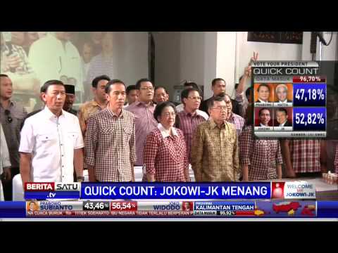 SMRC: Jokowi-JK Menangi Pilpres 2014