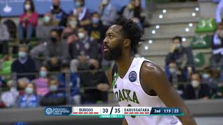 Hereda San Pablo Burgos - Darüşşafaka 68-80: Gabriel Olaseni (14 points)