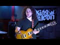 Michael rubin of king falcon  esp guitars tutorial session finger exercises and steely dan