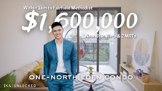 One-North Eden | Super Cheap High Floor 2-Bedroom Gem in District 5 | S$150k Below Value!