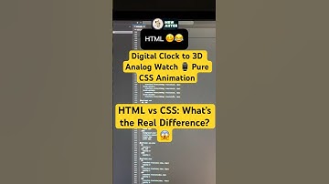Digital Clock to 3D Analog Watch ⌚ Pure CSS Animation | Let Him Cook – Mew AiiTee #mewaiitee
