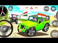 Green Thar 4×4 gaming 😱🔥driving game simulator video 3D android Gameplay #thar