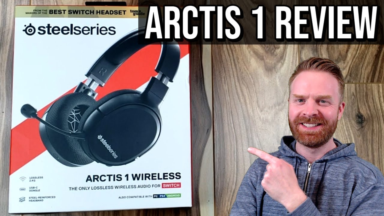 SteelSeries Arctis 1 Wireless – Casque de gaming sans fil – Connectivité  sans fil USB-C – Micro ClearCast amovible – pour PC, PS4, Nintendo Switch