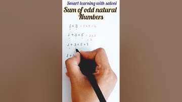 Sum Of Odd Natural Numbers #viralshorts #shorts