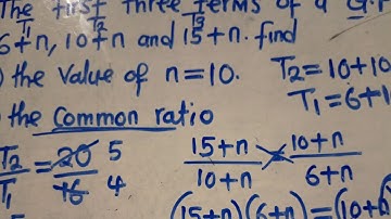 Geometric Progression