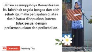 Contoh Pembacaan Teks Pembukaan UUD 1945 yang Baik dan Benar
