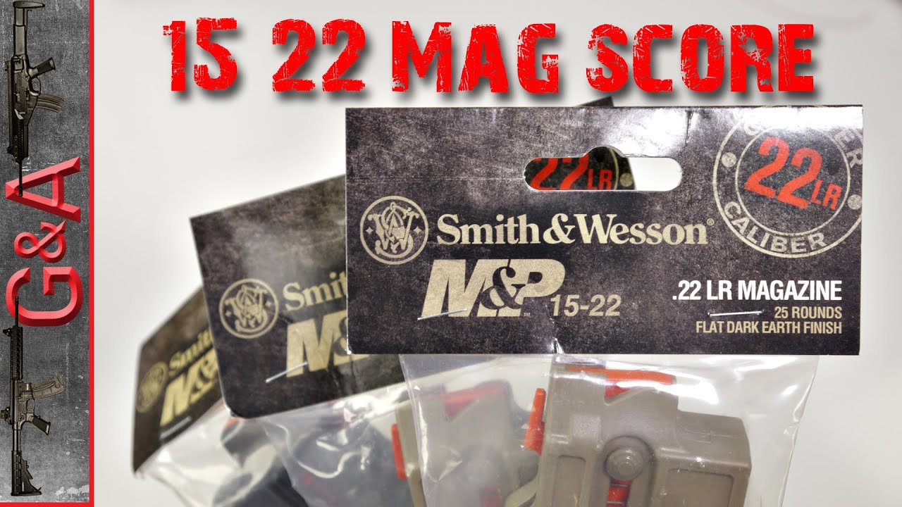 Smith & Wesson M&P 15-22 Mag Score