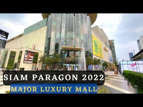 Siam Paragon, Bangkok's beautiful luxury shopping mall