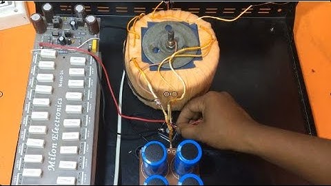 How to make transistor amplifier using 2sc5200 and 2sa1943  part 2