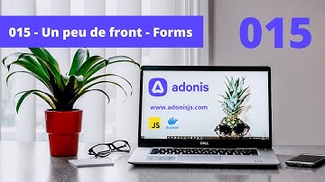 015 - Un peu de front : on fait des forms - On découvre Adonis JS