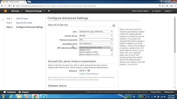 How to Create a DB Instance Running the SQL Server Database Engine