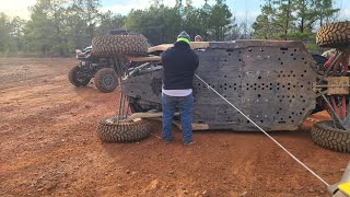 RZR Turbo S  CanAm X3 RR  rollover