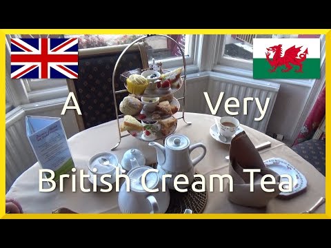 A Very British Cream Tea with a Very Welsh Accent!