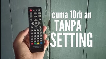 REVIEW DAN TES REMOT UNIVERSAL UNTUK STB‼️