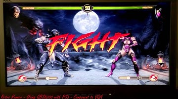 PS3 to VGA Monitor with GBS 8200 720p HD