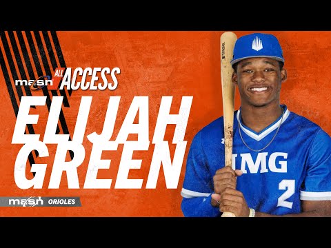 MLB Draft prospect Elijah Green's Baltimore connection