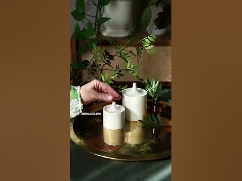 Новинка. Молд силиконовый для подсвечника из гипса. - YouTube