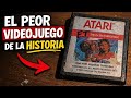 El DESASTRE del videojuego de E.T