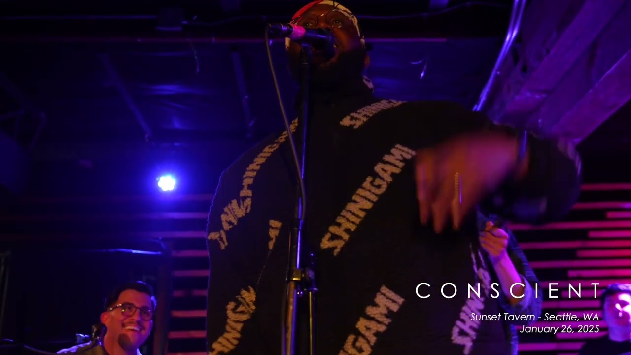 Conscient  X  AJoeSaint - Right Station (Live) - 1/26/25 - Seattle, WA