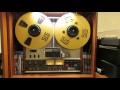 Enjoying the best audio source, reel to reel master tape copy.