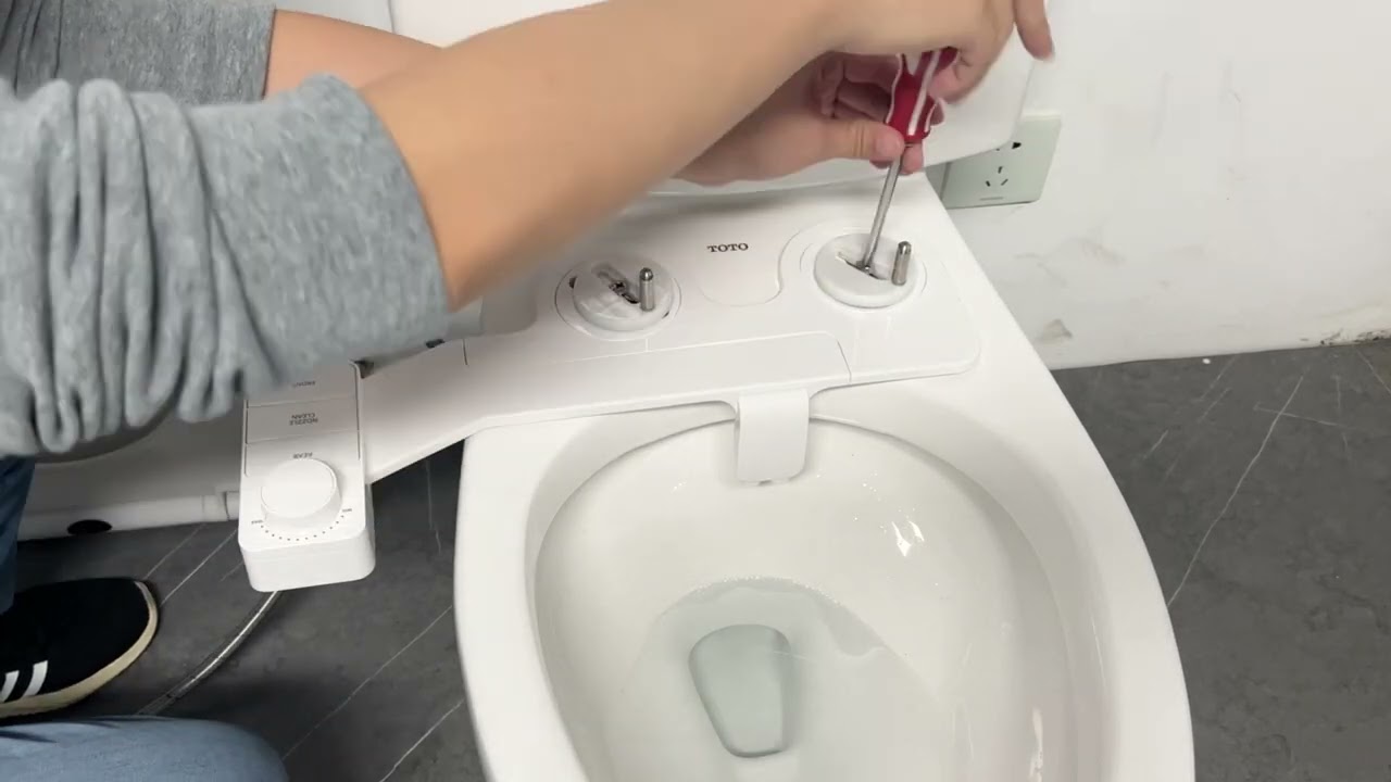 Premium Non Electric  Bidet Toilet Seat Attachment Installation