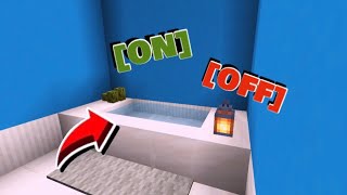 How to make a Working Bath in Minecraft