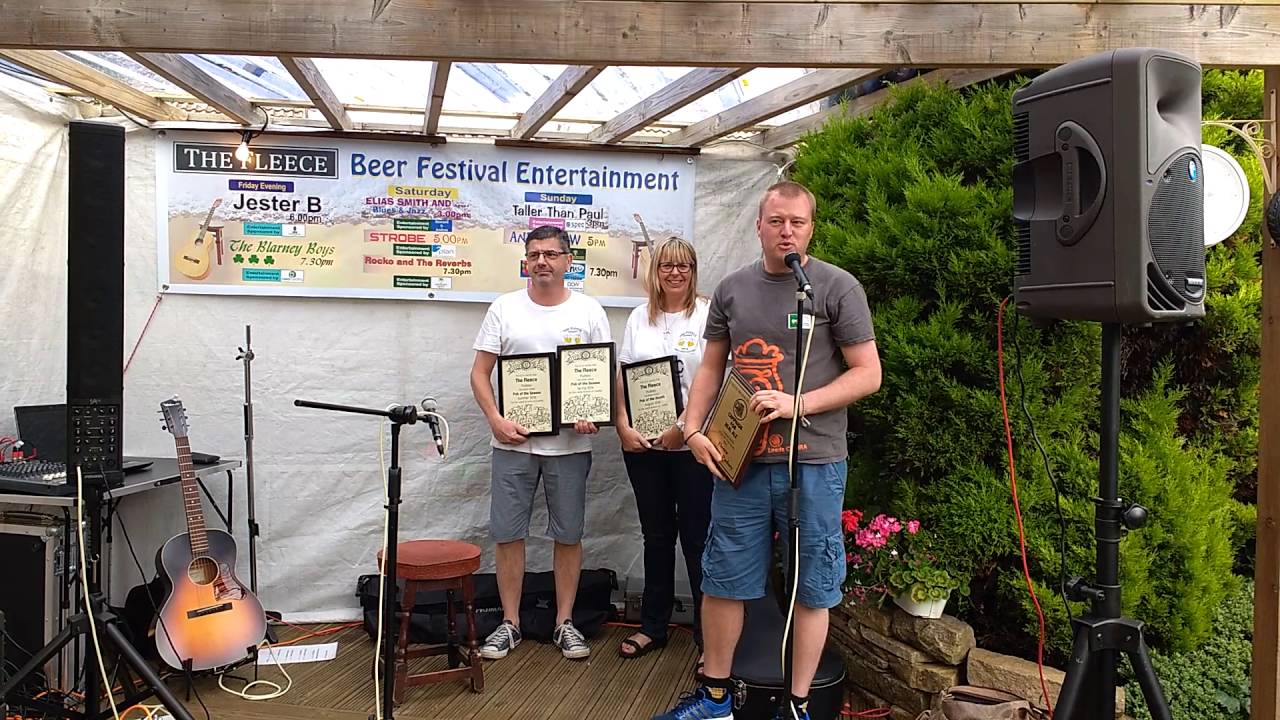 Community Pub of the Year 2016 Fleece, Fartown, Pudsey YouTube