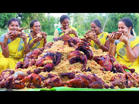 ARABIAN FULL CHICKEN MANDI BIRYANI | Traditional Emirati Cuisine in UAE! | Preparation VILLAGE BABYS