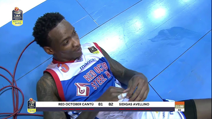 Red October Cantù - Sidigas Avellino, il clamoroso finale della partita