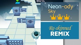 Rolling Sky - Neon-ody Sky ft. Remix (ReSkinned Version) | SHA