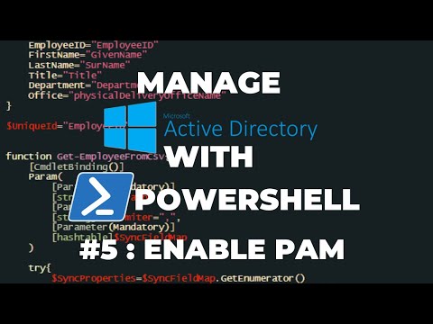 Manage Active Directory with PowerShell #5 - Enabling PAM (Privileged Access Management