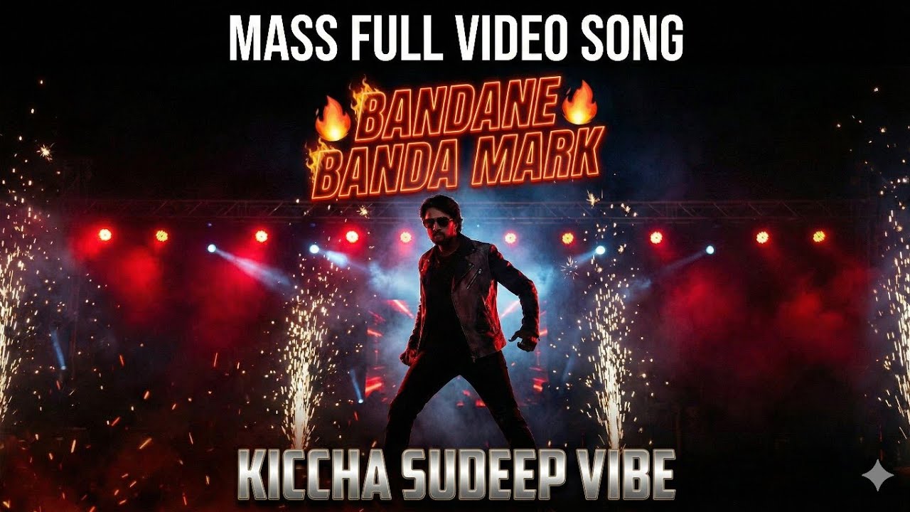 BANDANE BANDA MARK (Full Song) 🔥 | Kannada Mass Song | Official Audio | New Track 2025