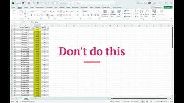 Play Excel Faster using Ctrl + Shift + Down Arrow