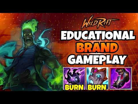 Wild Rift: BRAND IS THE BEST CHAMPION ON THE NEW PATCH