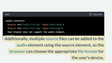 How to implement WCAG 2.1 Success Criteria 1.4.2 Audio Control in code with examples