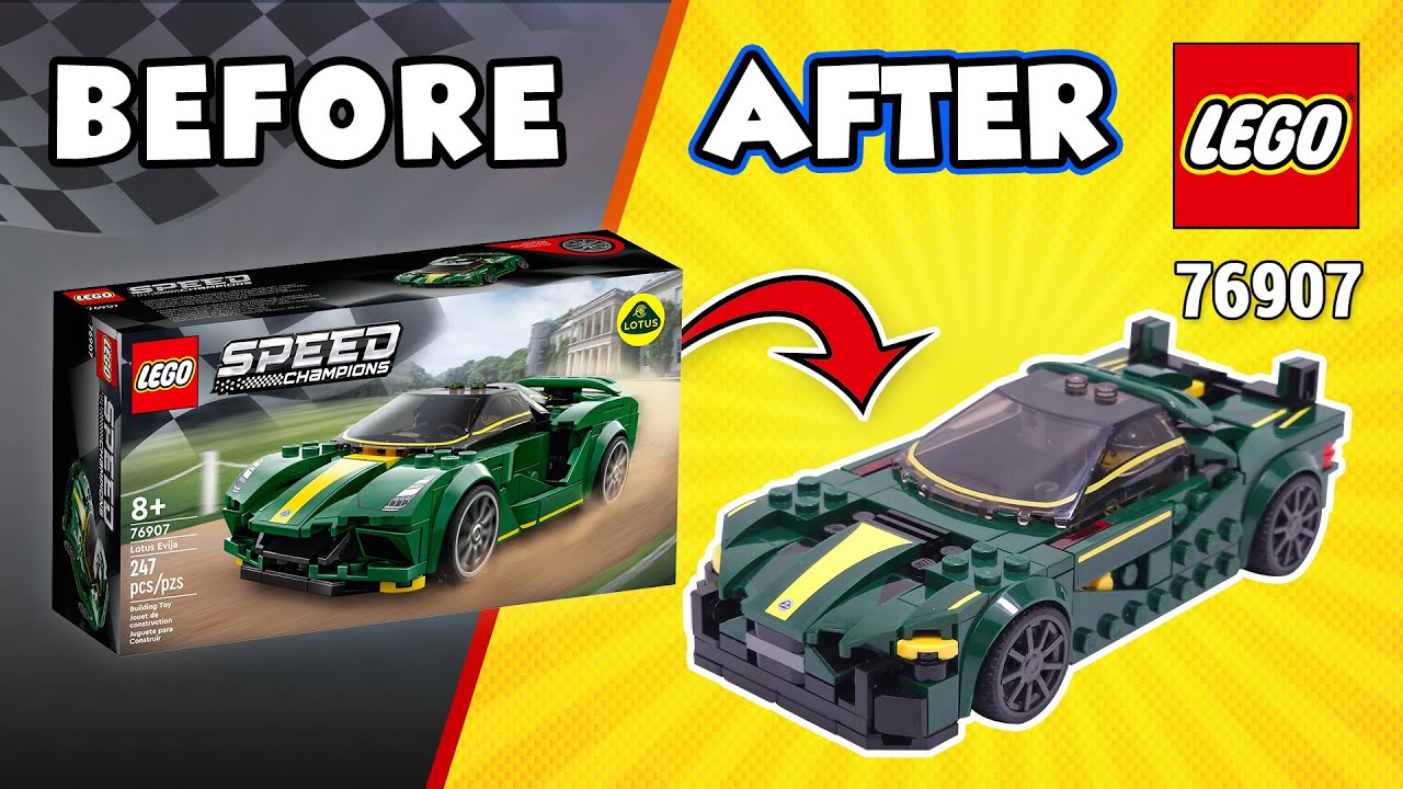 LEGO Speed Champions British Racing Concept MOC (76907)[179 pcs